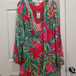 Lilly Pulitzer sz 8 jungle tumble shift dress