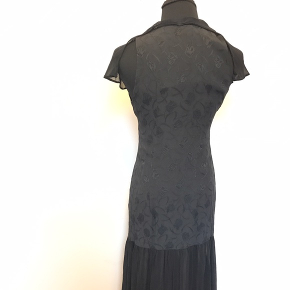Vintage Dresses - Vintage Brocade Halter Dress Vintage Dresses - Vintage Brocade Halter Dress