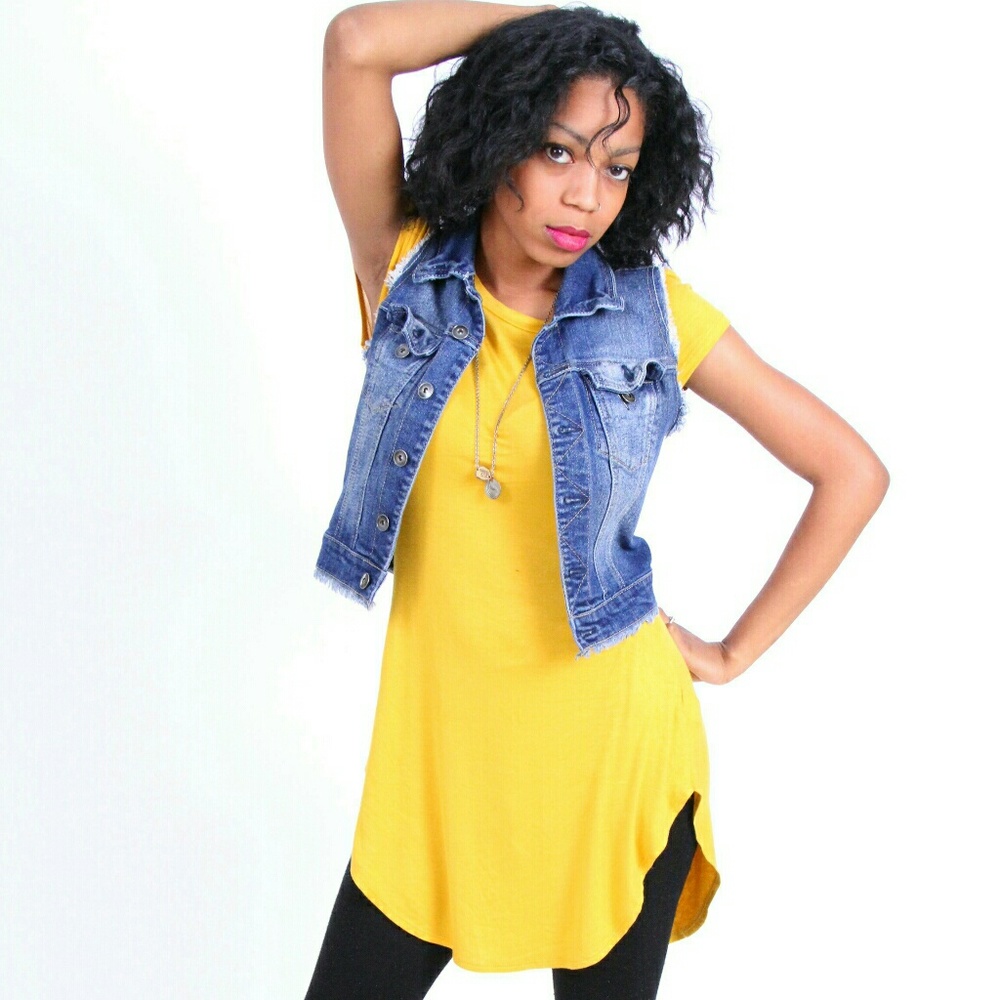 Mustard Yellow Tunic