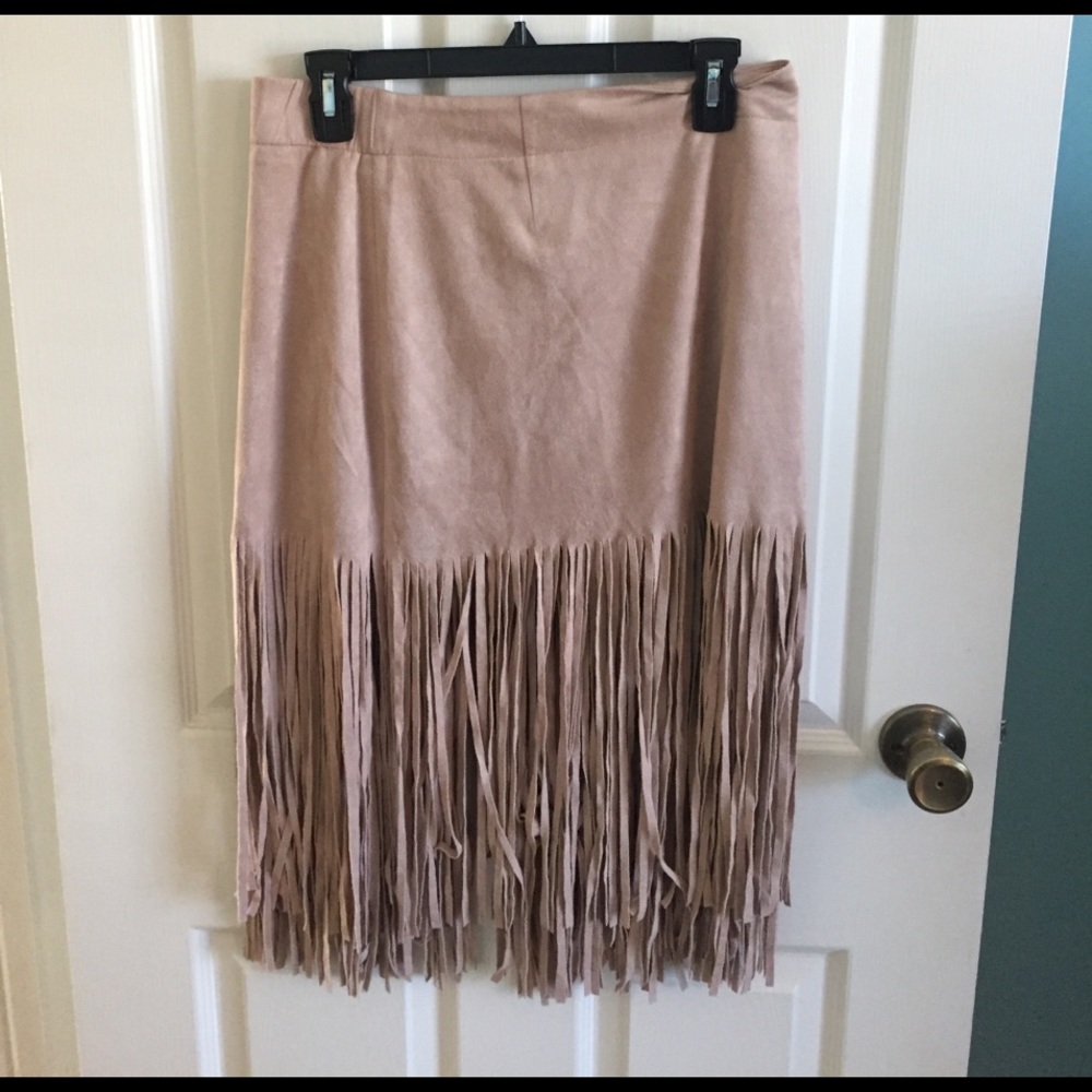 JOA fringe middle skirt - Picture 2 of 3