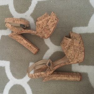 Schutz Cork Heels