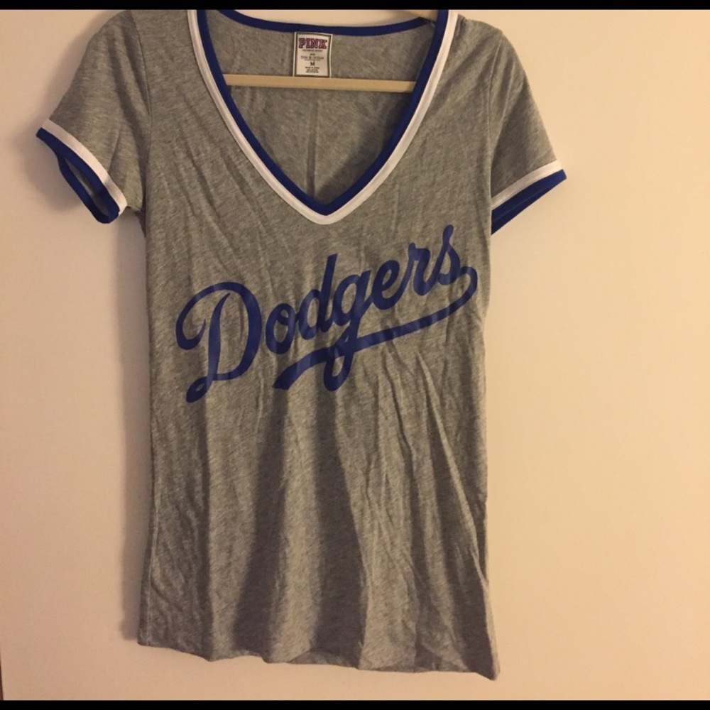 VS PINK LA Dodgers "play ball" t-shirt