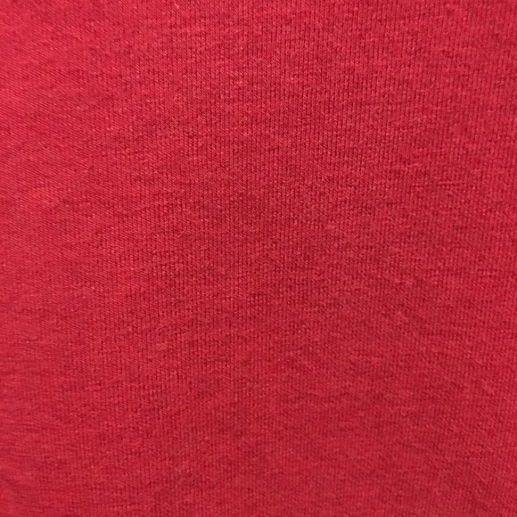 Women ruched high (mock)neck red top ❤️bundle/save - Picture 7 of 8