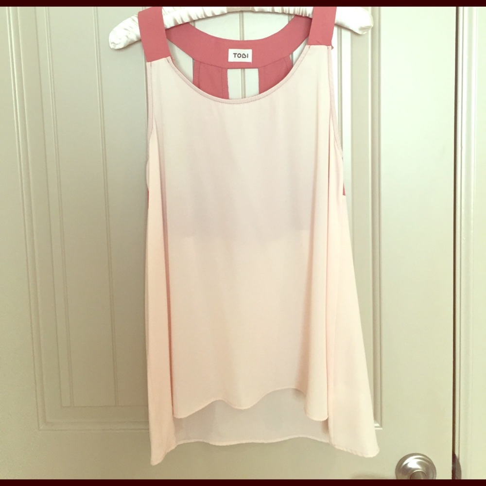 Cute Two-Tone Tank