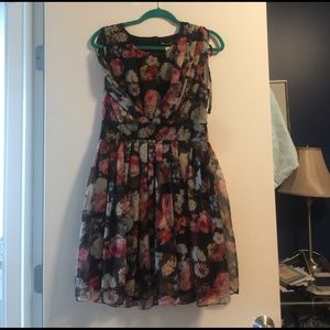 Fit and Flare floral dress