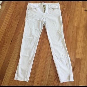 Free People White Jeans
