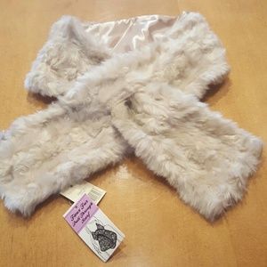 Faux fur scarf