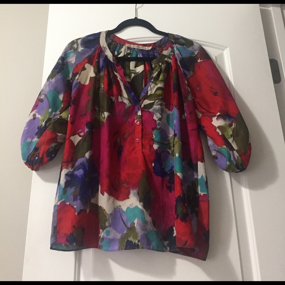 Gibson floral blouse - Picture 1 of 4