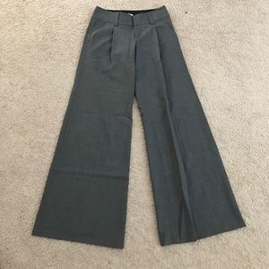VEUC Alice + Olivia Gray Trousers Sz 0