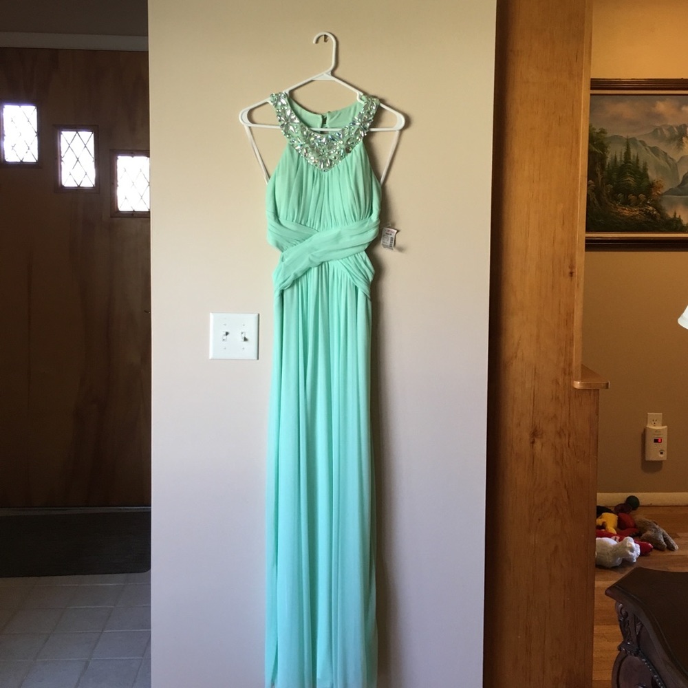 Prom Dress NWT Teal Green