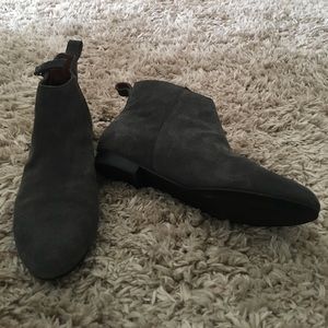 Sale!! Gray suede Booties