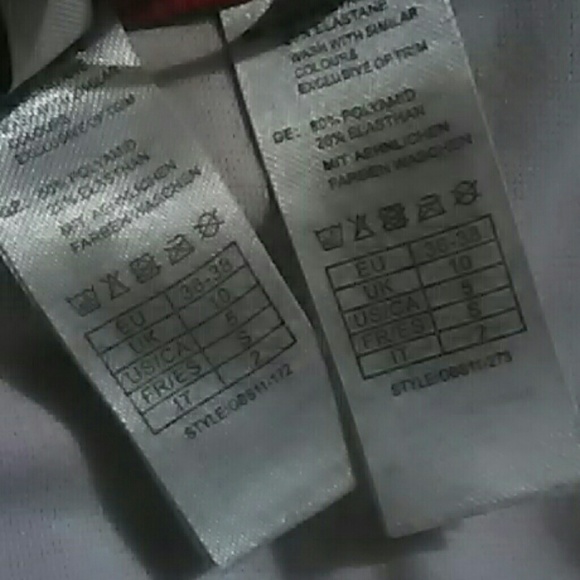 Red & White Polka Dots Two-Piece Bikinis - Picture 3 of 3