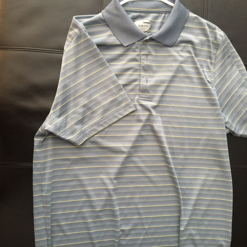 Grand slam slim fit dress shirt