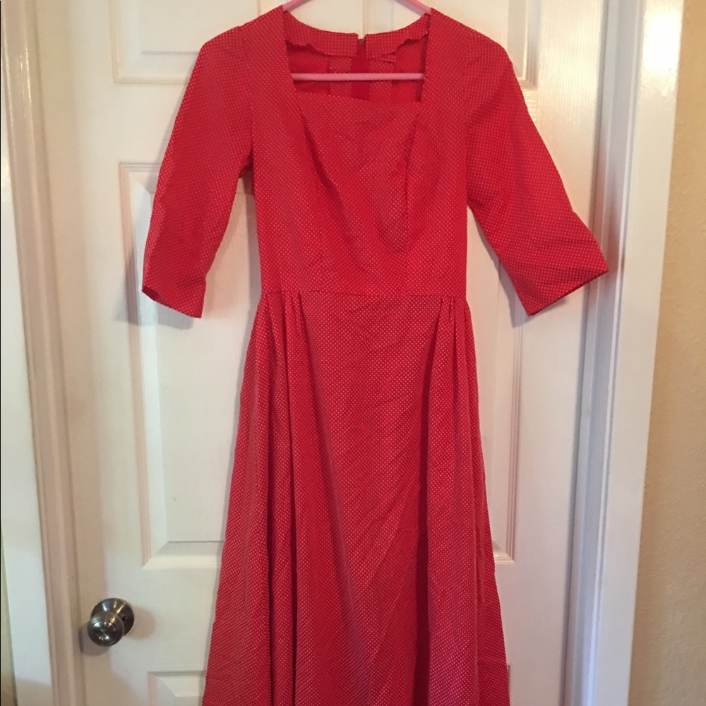 Vintage Red Dress