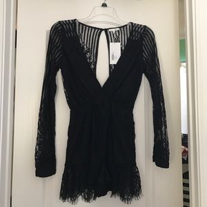 Sage Long Sleeve Romper