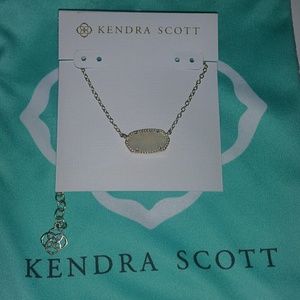 Kendra Scott Gold Elisa Necklace in Drusy