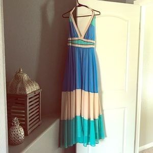 Maxi halter dress
