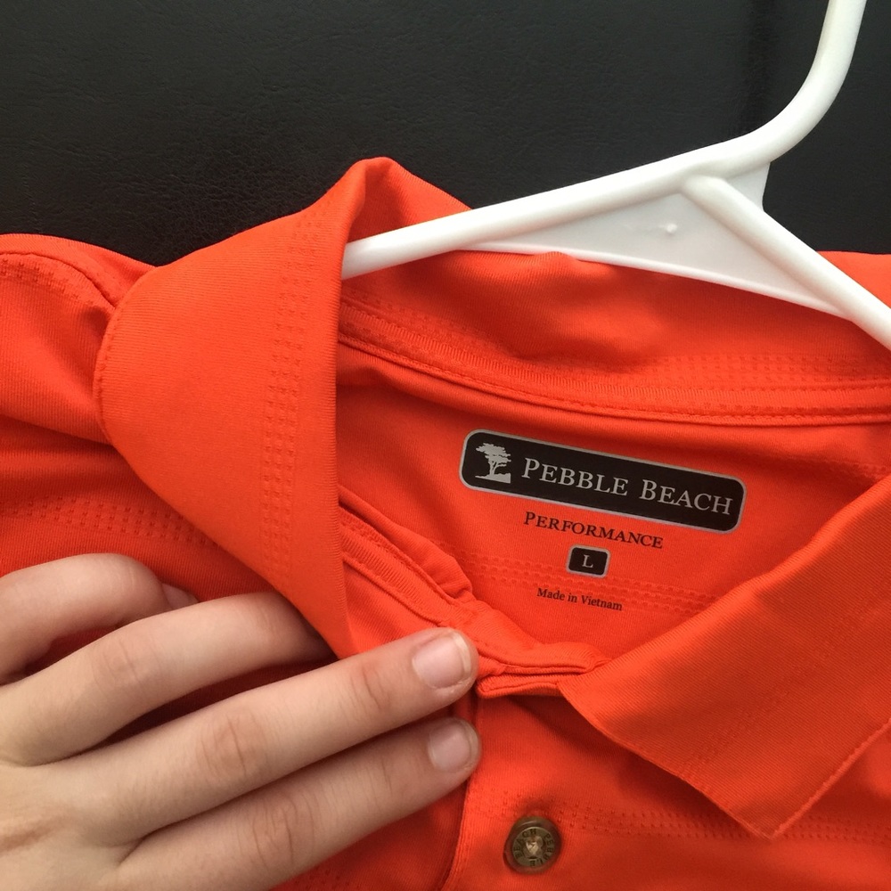 Polo style dress shirt