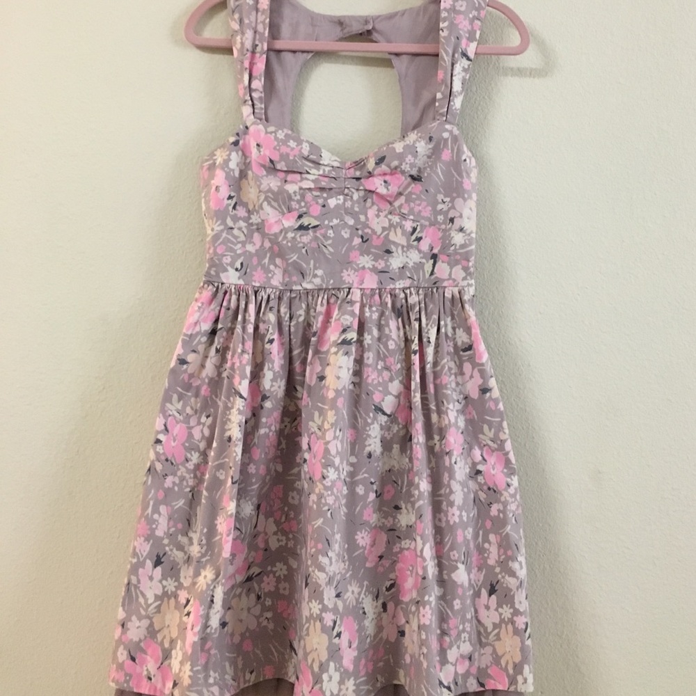 Beautiful lavendar tutu inserted dress