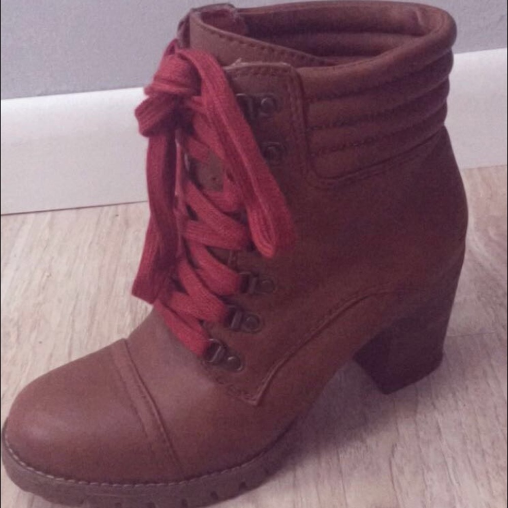 Brown Skechers Booties