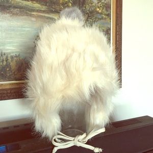 Faux fur asos hat