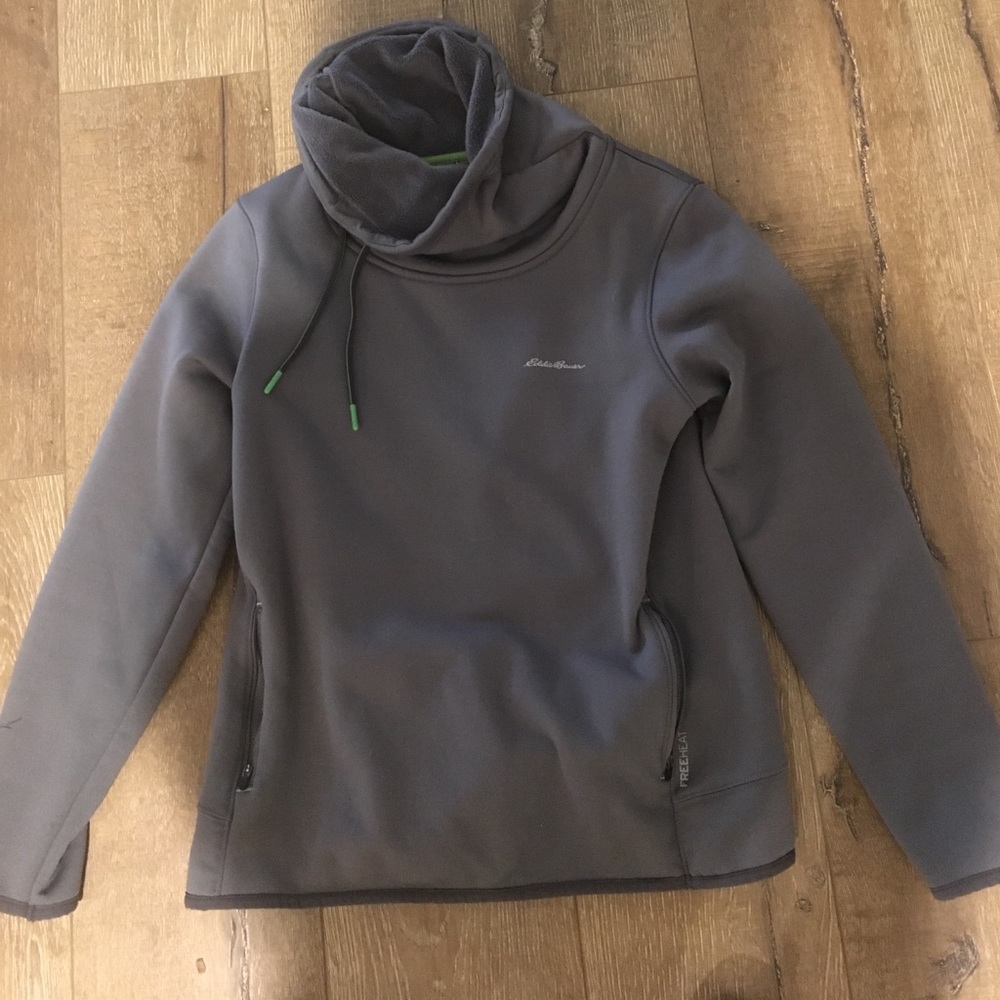 Eddie Bauer gray sweatshirt