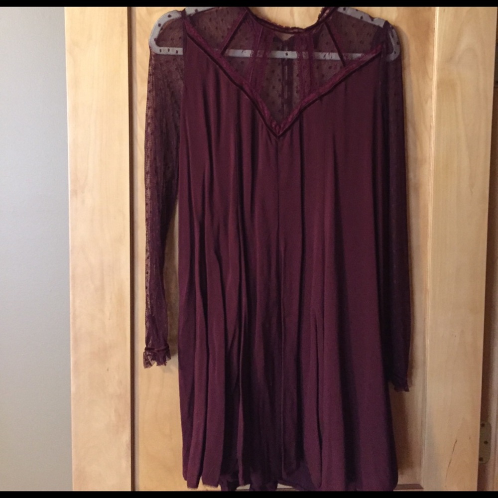 Kimchi Blue Constance Embroidered Mesh Frock Dress