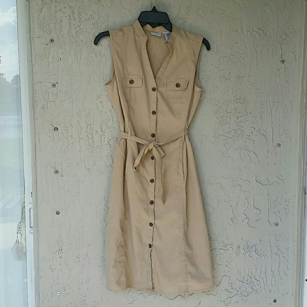 Vintage Button Up Dress