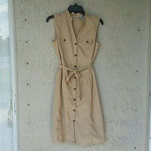 Vintage Button Up Dress