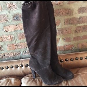 MICHAEL by Michael Kors Brown Suede Boots Size 7.5