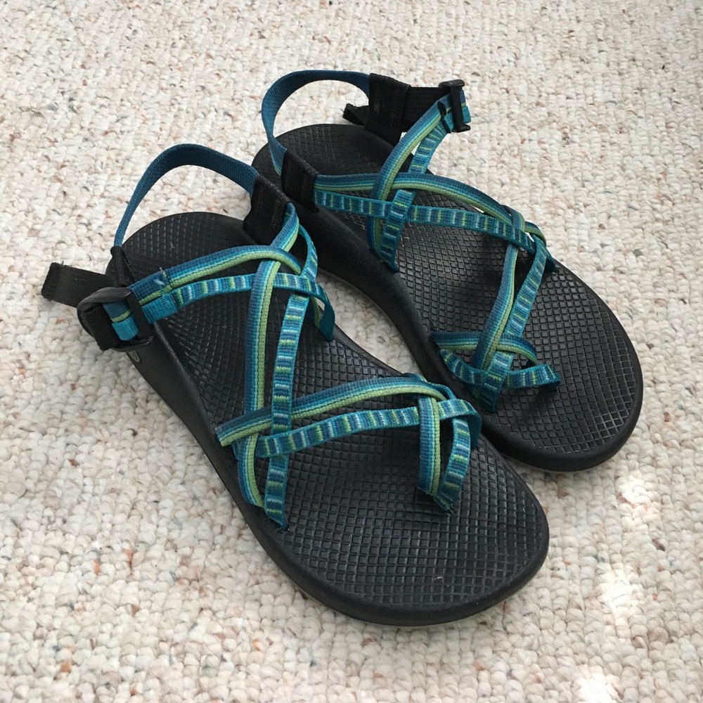 Chaco ZX2 Yampa Sport Athletic Sandals Women Blue
