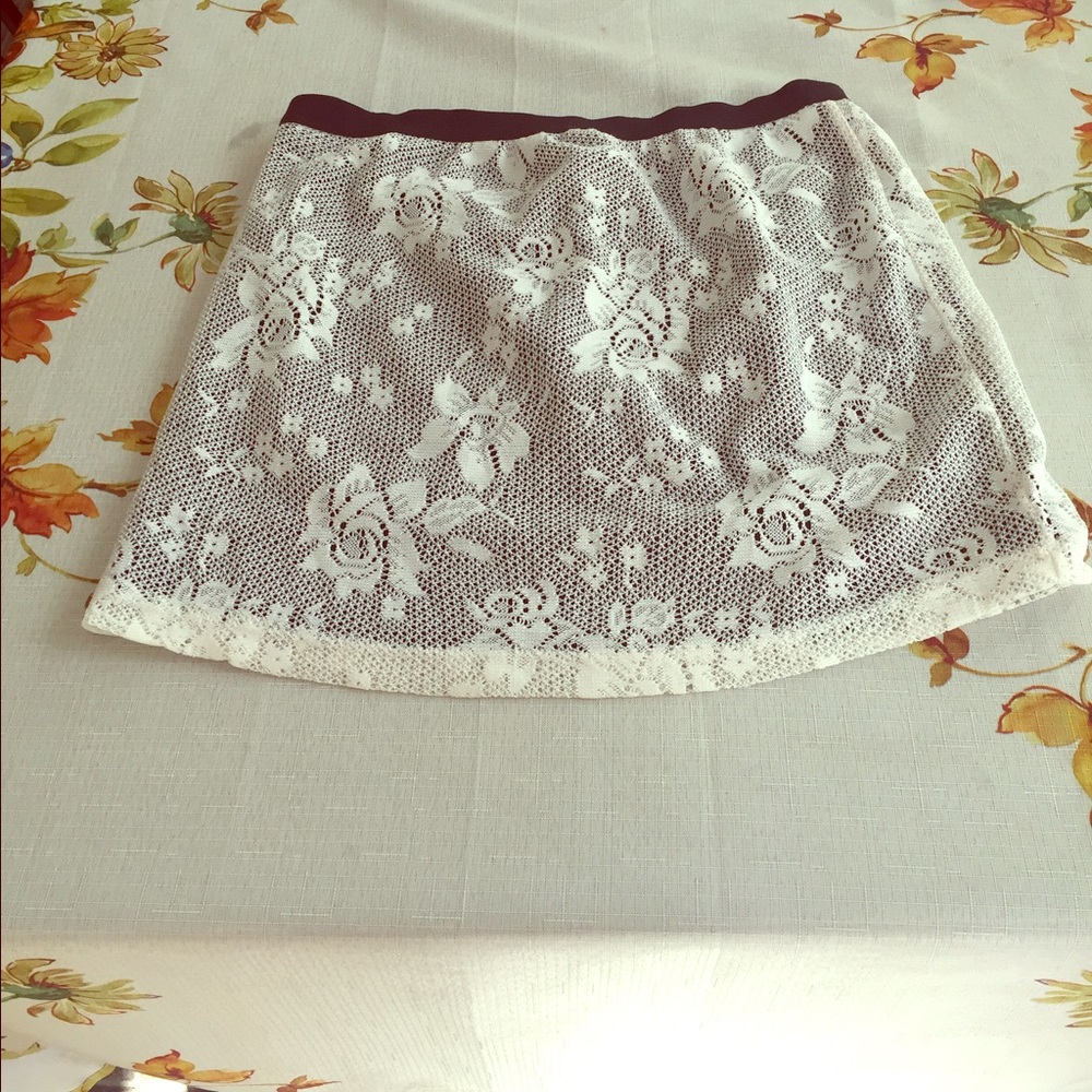 Forever 21 M lace mini skirt MAKE OFFER