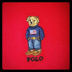 Polo Ralph Lauren USA bear polo shirt