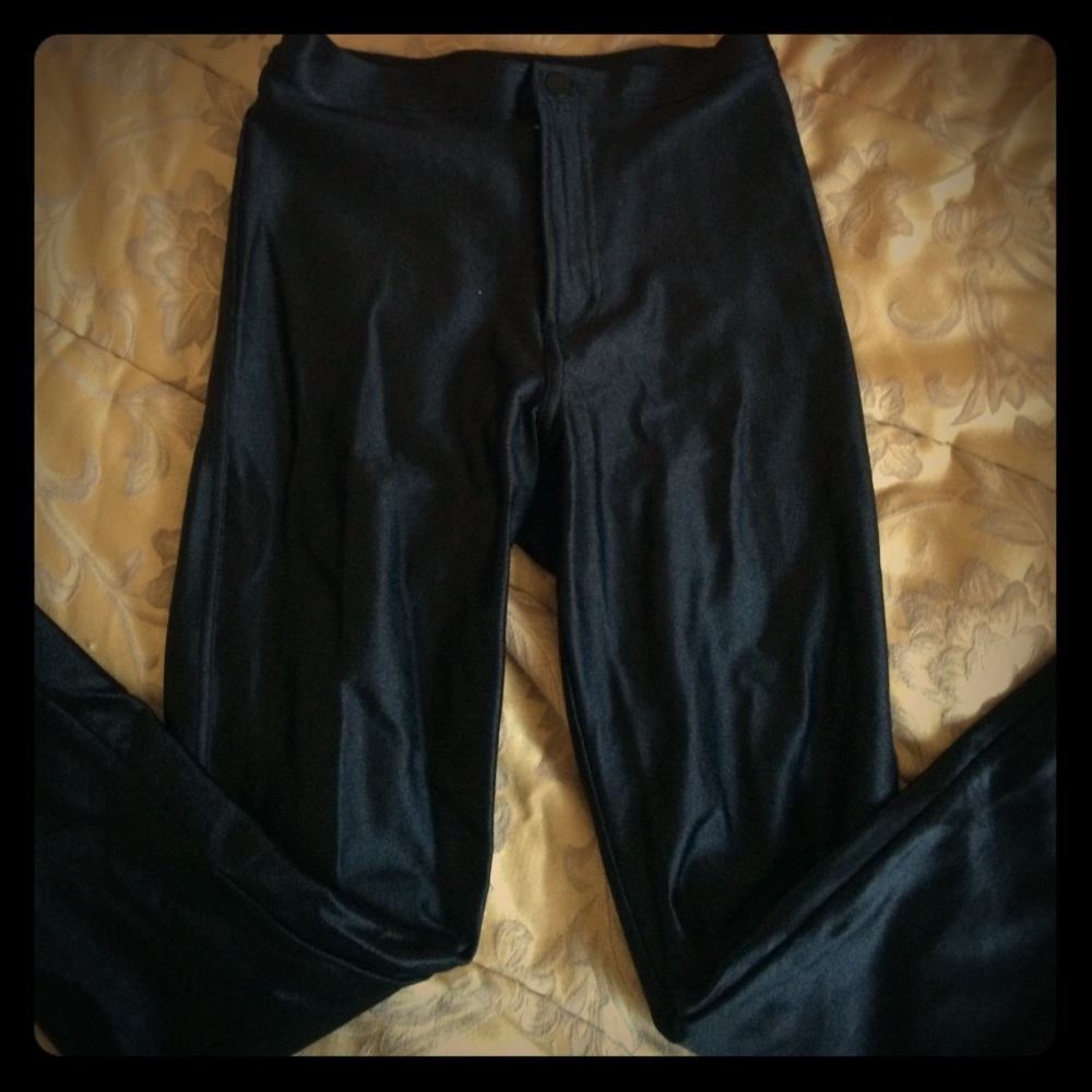 American Apparel Black DISCO PANTS