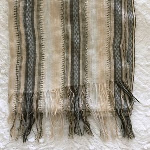 Shimmery Neutrals Scarf