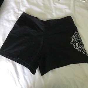 Black Yoga Shorts
