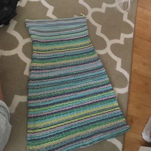 Missoni tube top dress