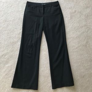 Black Express Editor Pants in 4 Petite