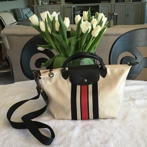 Longchamp Canvas Handbag