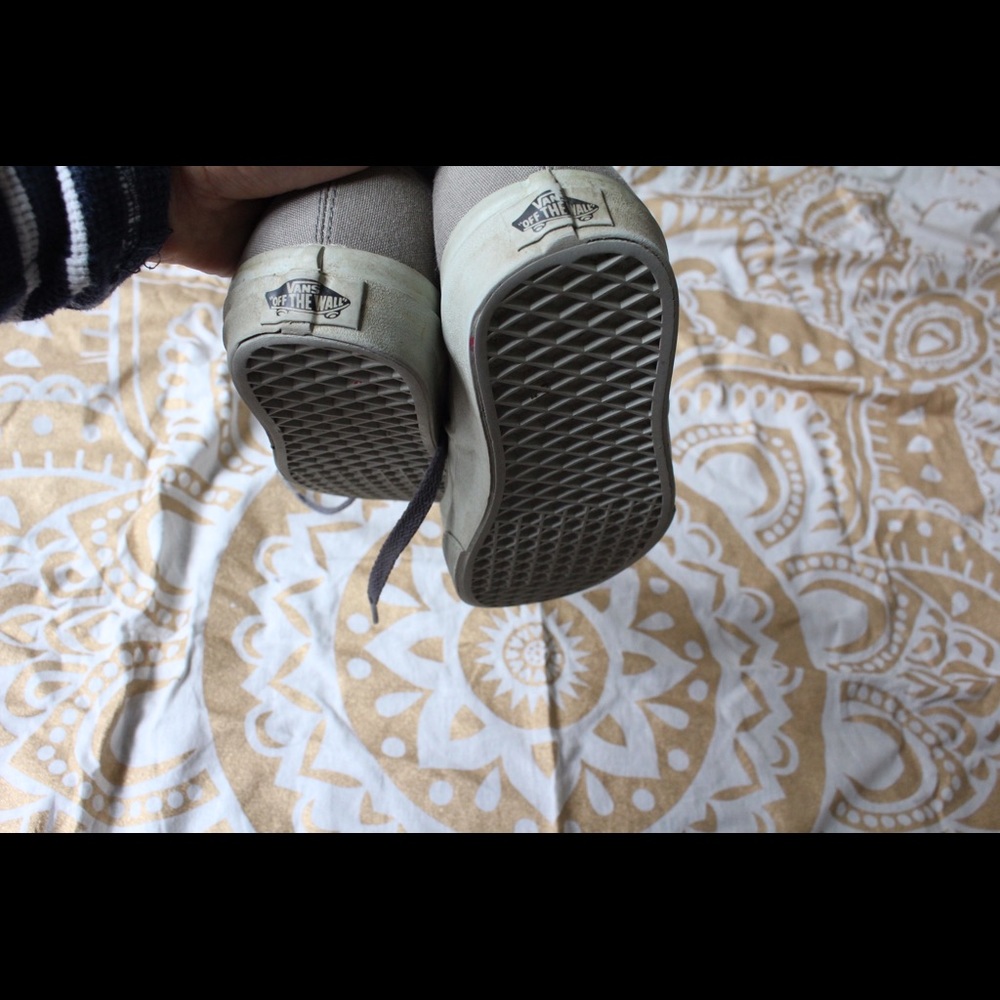 Grey Vans