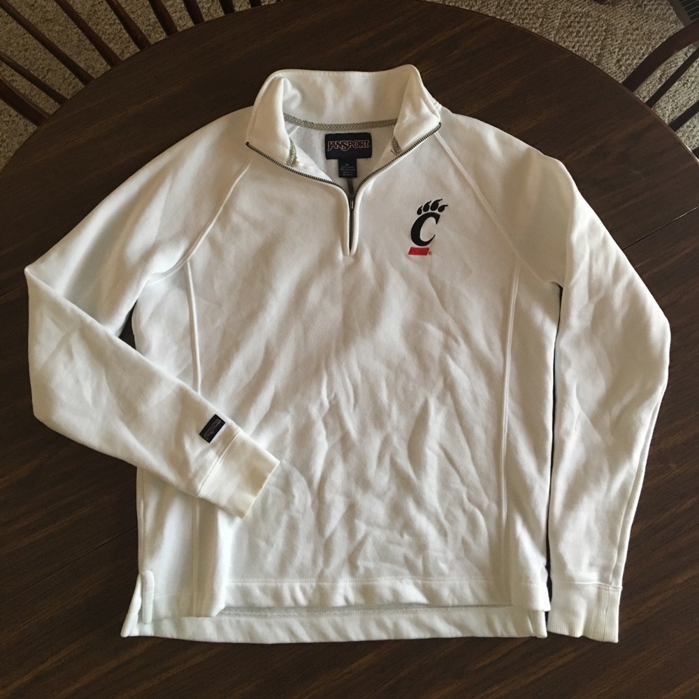UC Jansport Quarter Zip Pullover