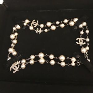 Classic Chanel pearls