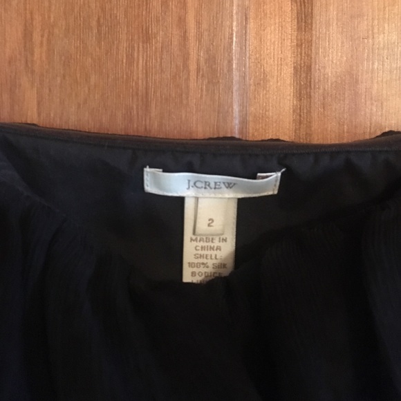 J. Crew strapless ruffle cocktail dress - Picture 3 of 7