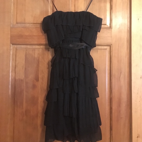 J. Crew strapless ruffle cocktail dress - Picture 4 of 7