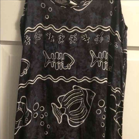 Sun Dress Summer Tropical - Picture 2 of 2