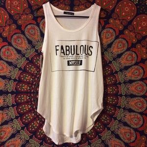 FLASH SALE!! NWT "Fabulous" Tank