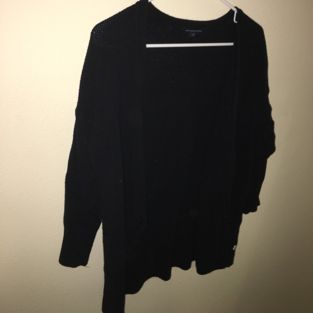 American Eagle Black Cardigan