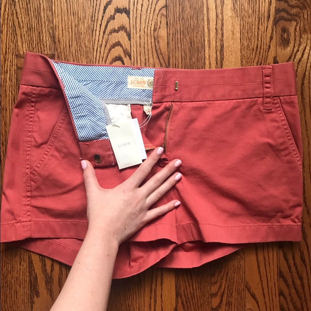 J Crew Chino Shorts Size 4