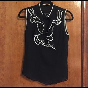 Zara women's black shirt