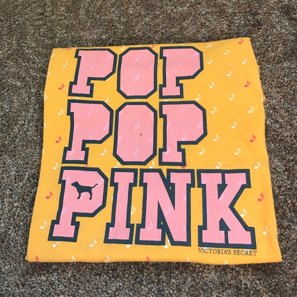 Victoria's Secret "pop pop pink" vintage tshirt